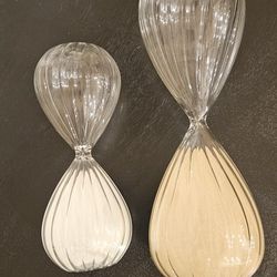 PAIR. OF. GLASS. HOUR. GLASSES