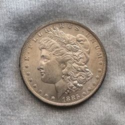 1885o Morgan Silver Dollar