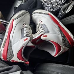 Jordan “Fire Red” 3s 