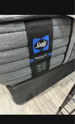Full/double XL Bed and spring box.