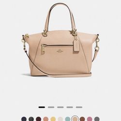 Dusty Rose Pink Coach Purse Like New 