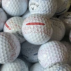 100 Callaway Super soft Gold Balls 
