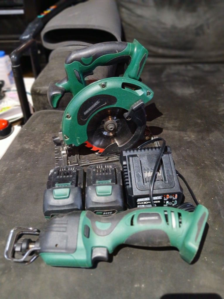 Masterforce Saw And Sawzall Combo