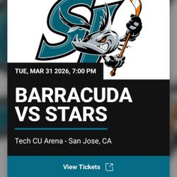 San Jose Barracudas Vs Stars