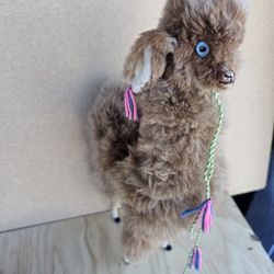 Real Peruvian Llama Hair Plush