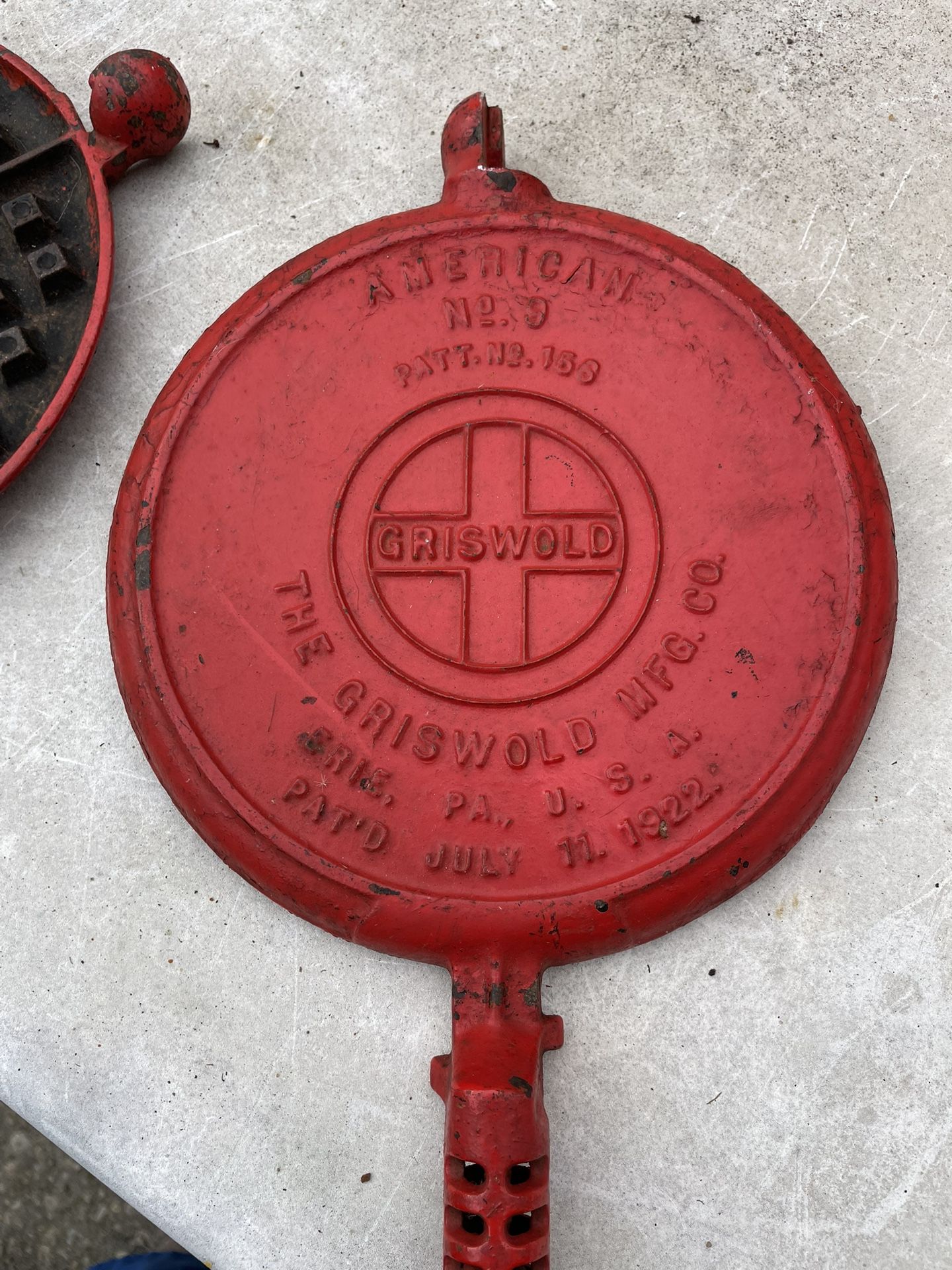 The Griswold Waffle Maker