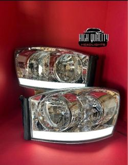 Dodge ram 2006-2008 headlights