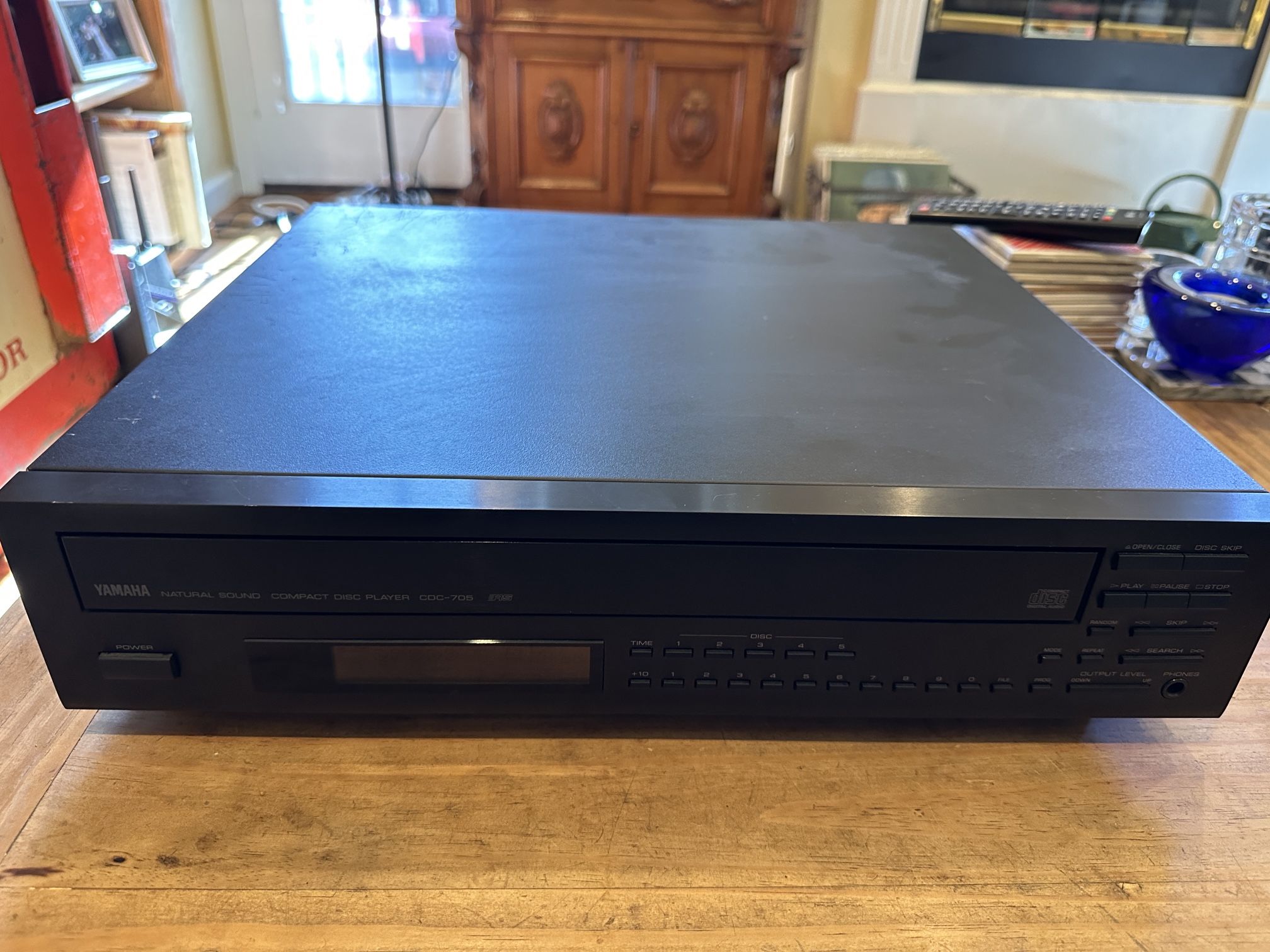 Yamaha CDC-705 CD Player | 5 Disc Changer | Tested - Works