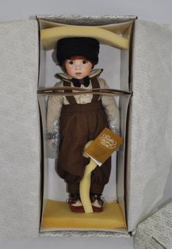 Franklin Heirloom Danny Coca Cola Collector Doll 1994 Original Box