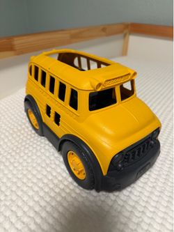 Green toys school bus toy