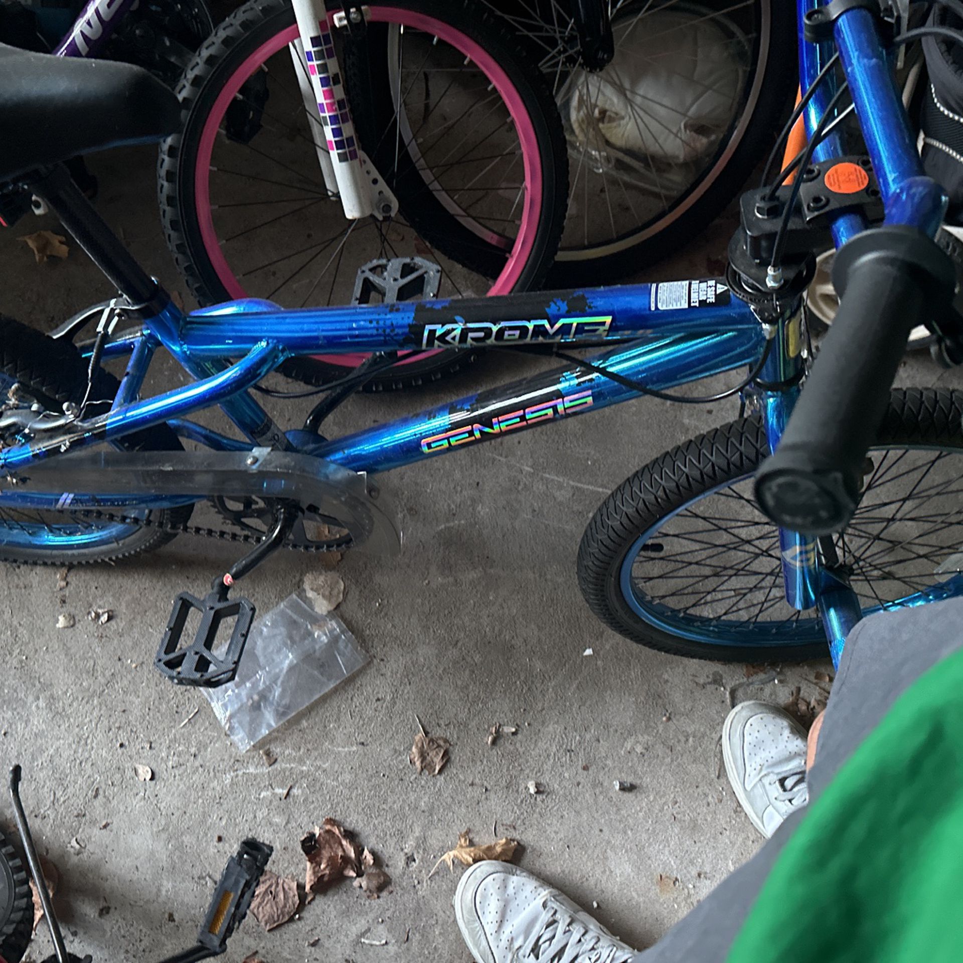 Krome Genesis BMX Bike Blue