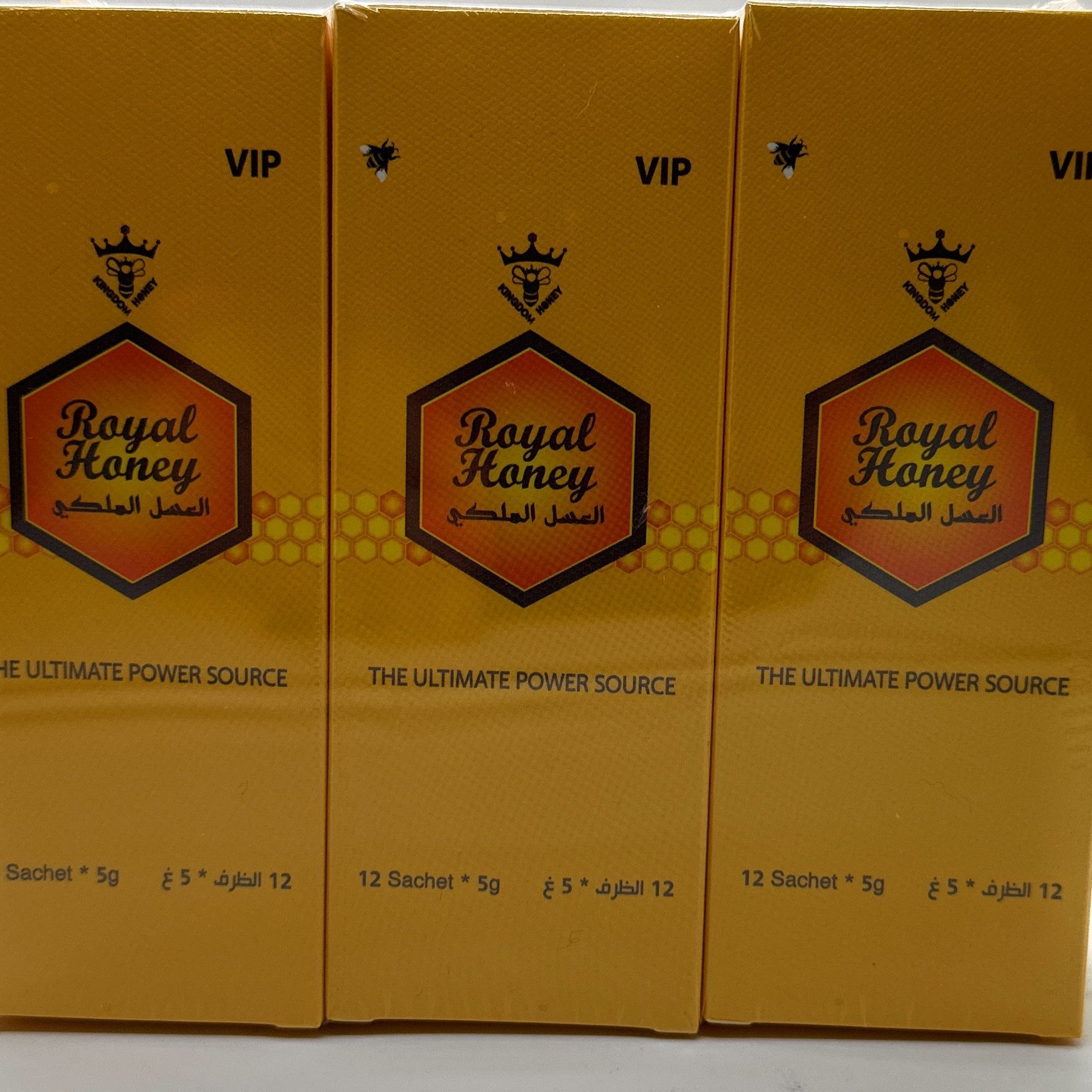 Royal Honey VIP For Men 3 Boxes Of (12 Sachets – 5 G) 