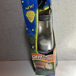 VINTAGE SC JOHNSON OFF! HANGING MOSQUITO PROTECTION LANTERN 15 X 15 FT AREA