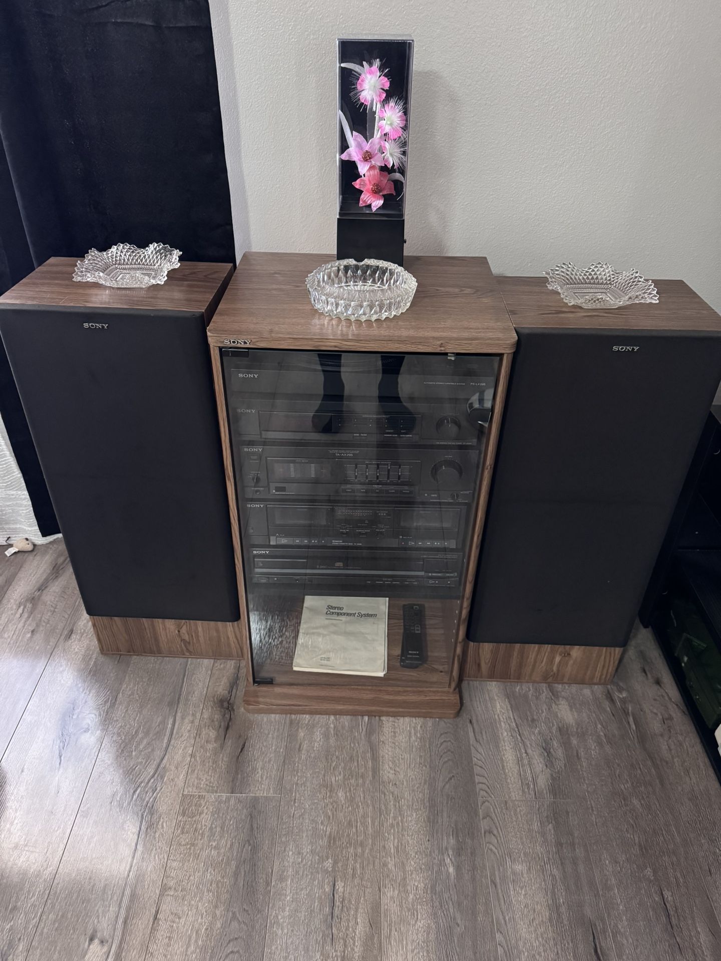 Vintage Sony Stereo System