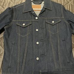 Levi’s Raw Denim Jacket Small 