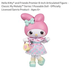 My Melody 8-Inch Articulated Figure - Classic My Melody™ Series 1 Poseable Doll