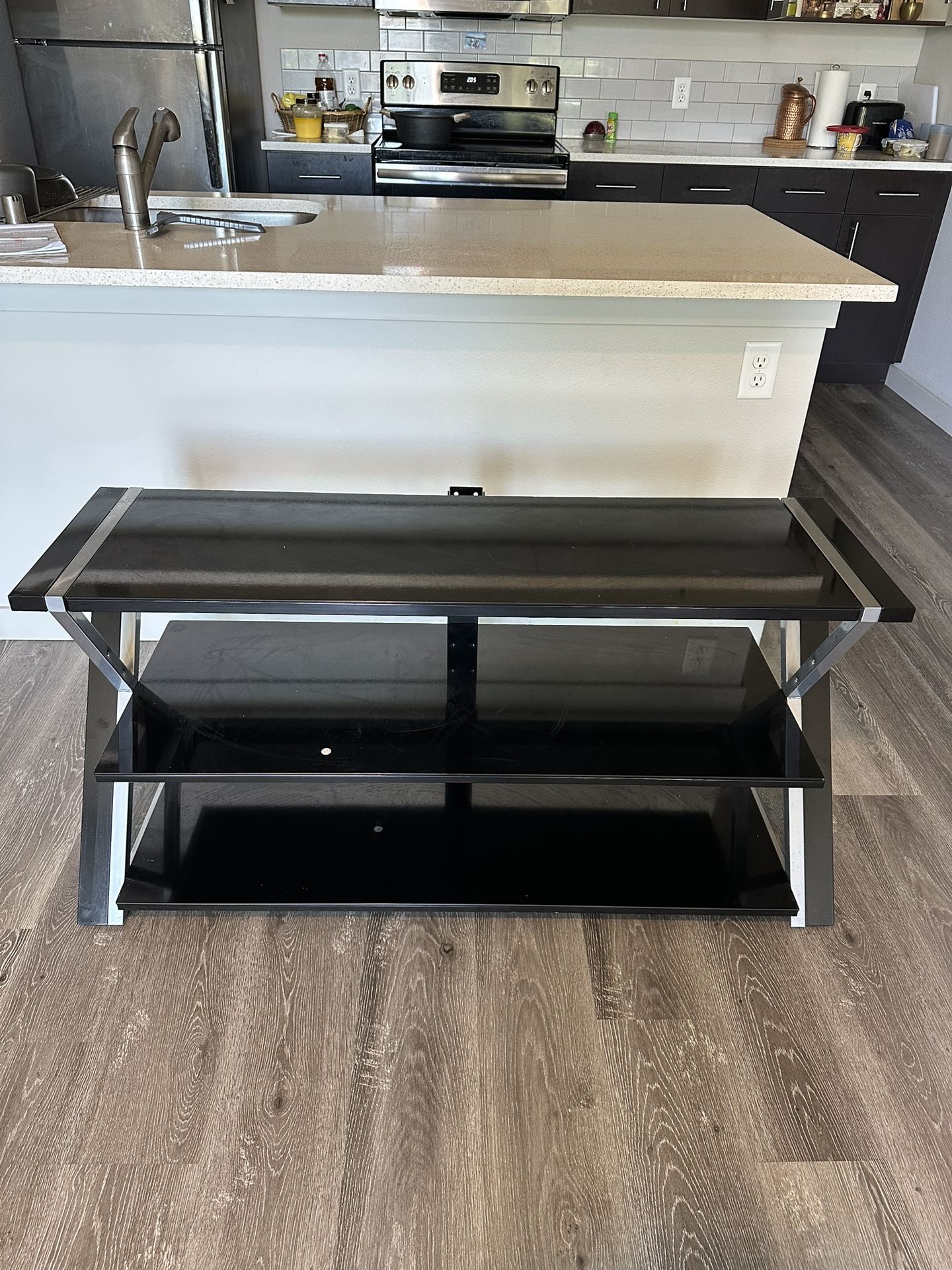 Glass Console Table
