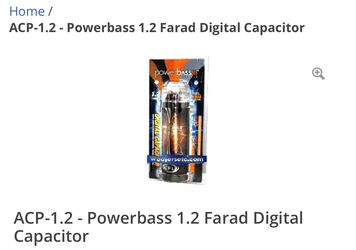 Powerbass Digital Capacitor