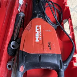 Hilti Te 1500 AVR JACKHAMMER FOR SALE