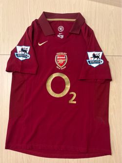 Arsenal 2005/06 Highbury Home Jersey - Henry #14 (Size M - Player Version)