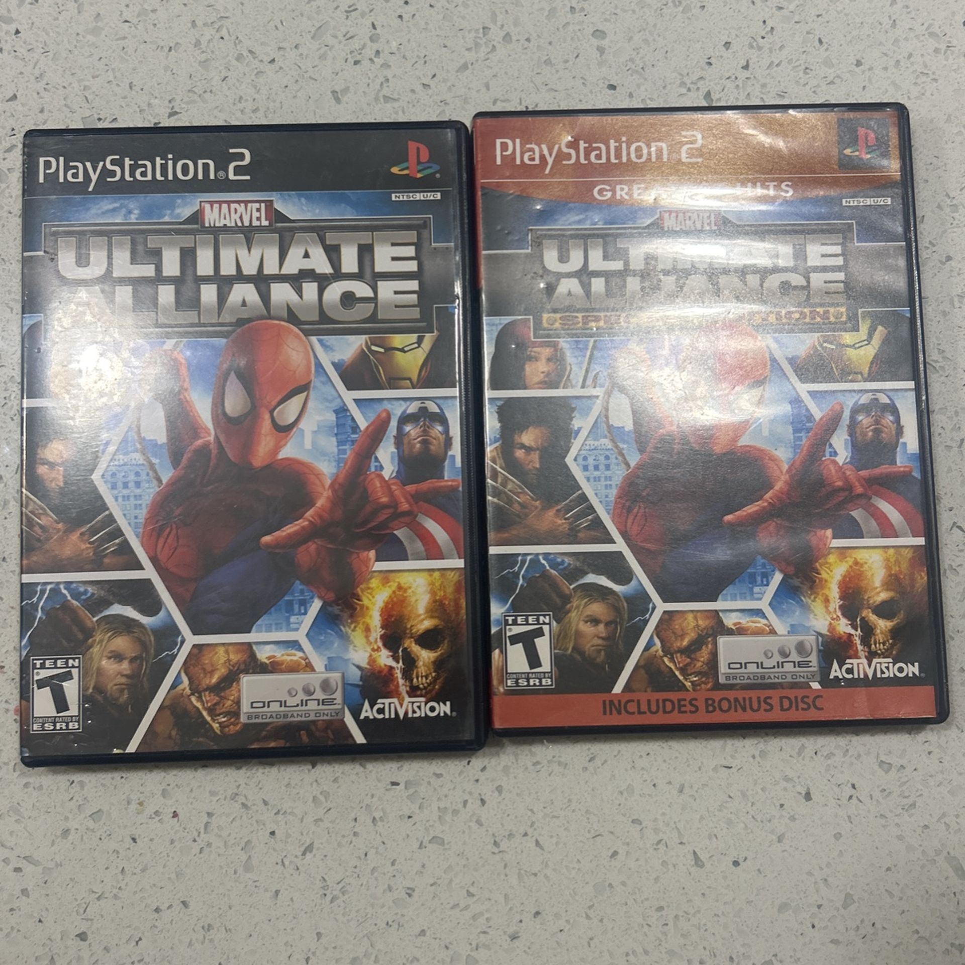 Ps2 Marvel Ultimate Alliance