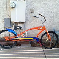 Crush Orange Cruiser Bike