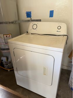 6.5 cu.ft. vented Front Load Gas Dryer in White with Wrinkle Prevent Option