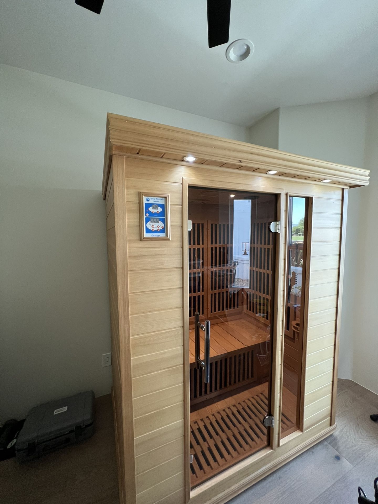 Infrared to person name brand sauna