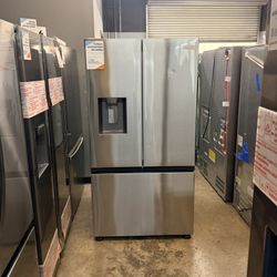 🔥SAMSUNG MEGA CAPACITY STAINLESS REFRIGERATOR WITH TWO ICE MAKERS🔥