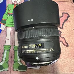 Nikon Nikkor AF-S 50mm F1.8 G Standard Autofocus Prime Lens