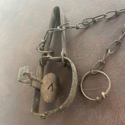 Antique Iron trap 