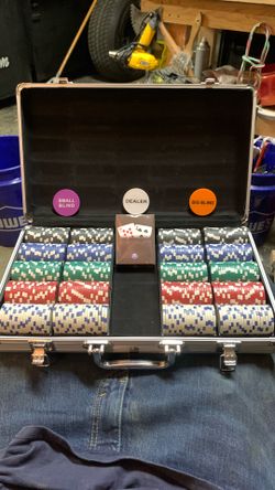 🎲 500-Piece Poker Chip Set w/ Aluminum Case – 11.5g Chips 🎲