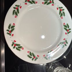Christmas Dinner Plates