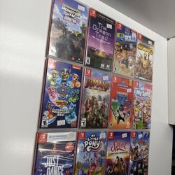 Lot 12 Nintendo Switch Games 