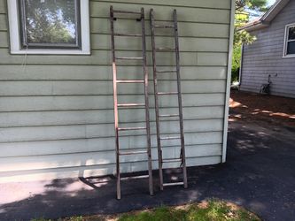 Old Wooden Ladder NOT FOR CLIMBING