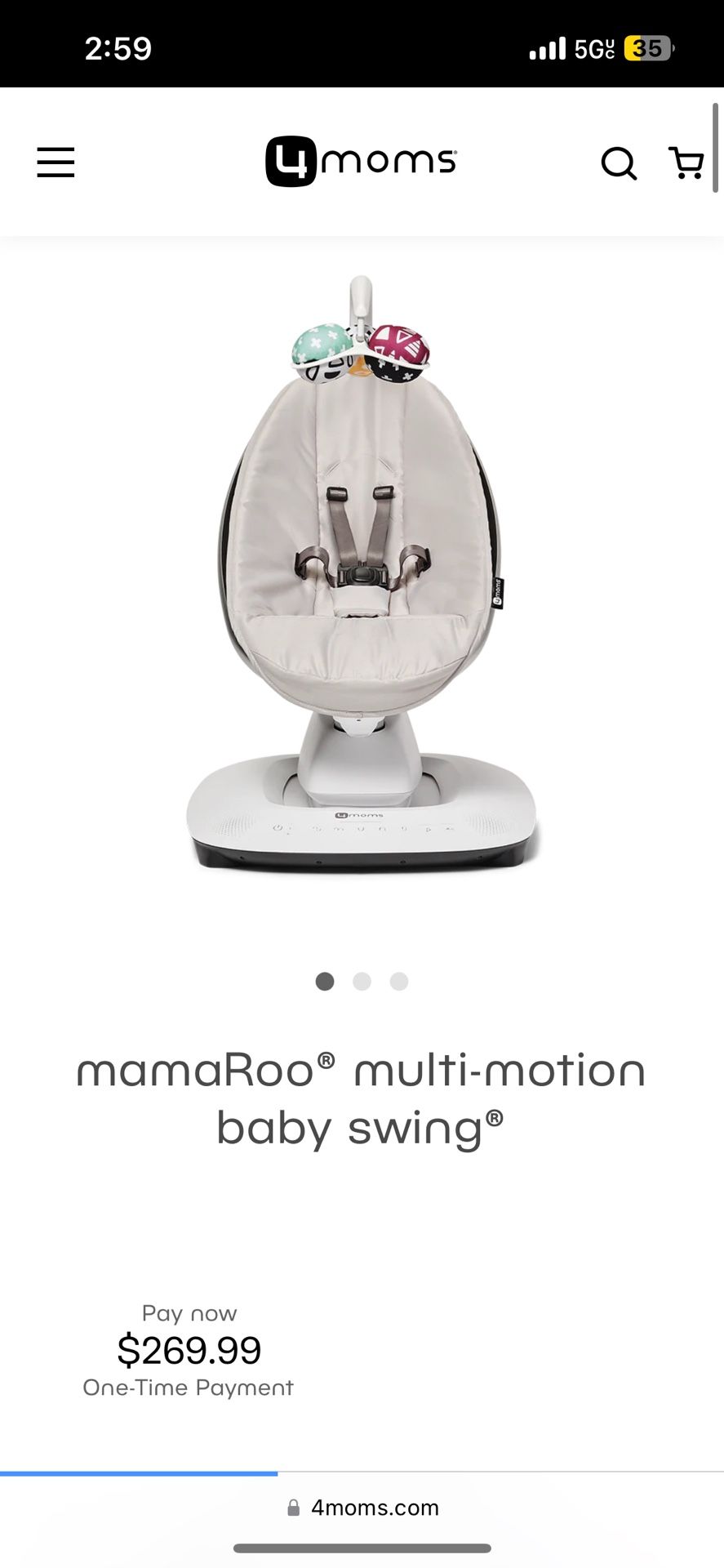 Mamaroo Motion Swing 