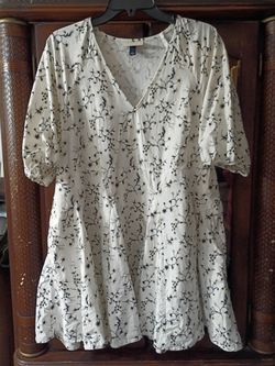 Universal Threads Gypsy Boho Swing Top Blouse Large