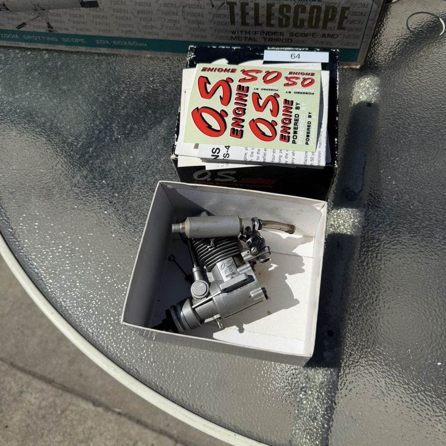 Fs 48 FS-48 4 stroke engine O.S RC Airplane for Sale in Fullerton, CA - OfferUp