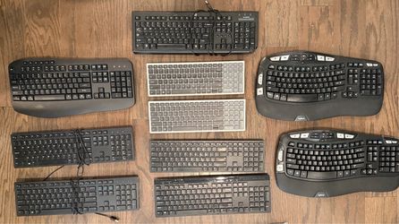 Keyboard - wireless and wired