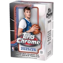 2 X 2025-26 Topps Chrome Basketball Value Box