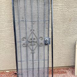 Secure door Black 341/2”c801/2” $50