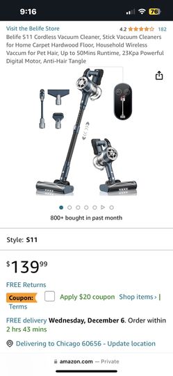 Belife Vacuum Cleaner