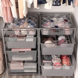 Elfa White Drawers Solution & Organizers