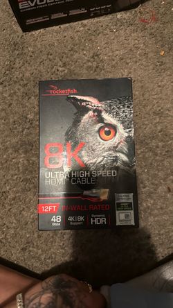 Rocketfish 8k ultra high speed hdmi cable 12ft