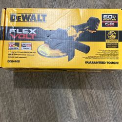 Dewalt Flexvolt Grinder  Model DCG440B  7”.  Tool Only 