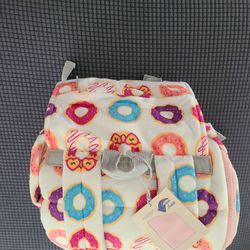 Kid's Sleeping Bag & Backpack, Donuts Print

