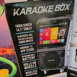 Portable 8 karaoke With Android Tablet $326