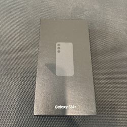 Samsung Galaxy S24 + Black Factory Unlocked (LIKE NEW)