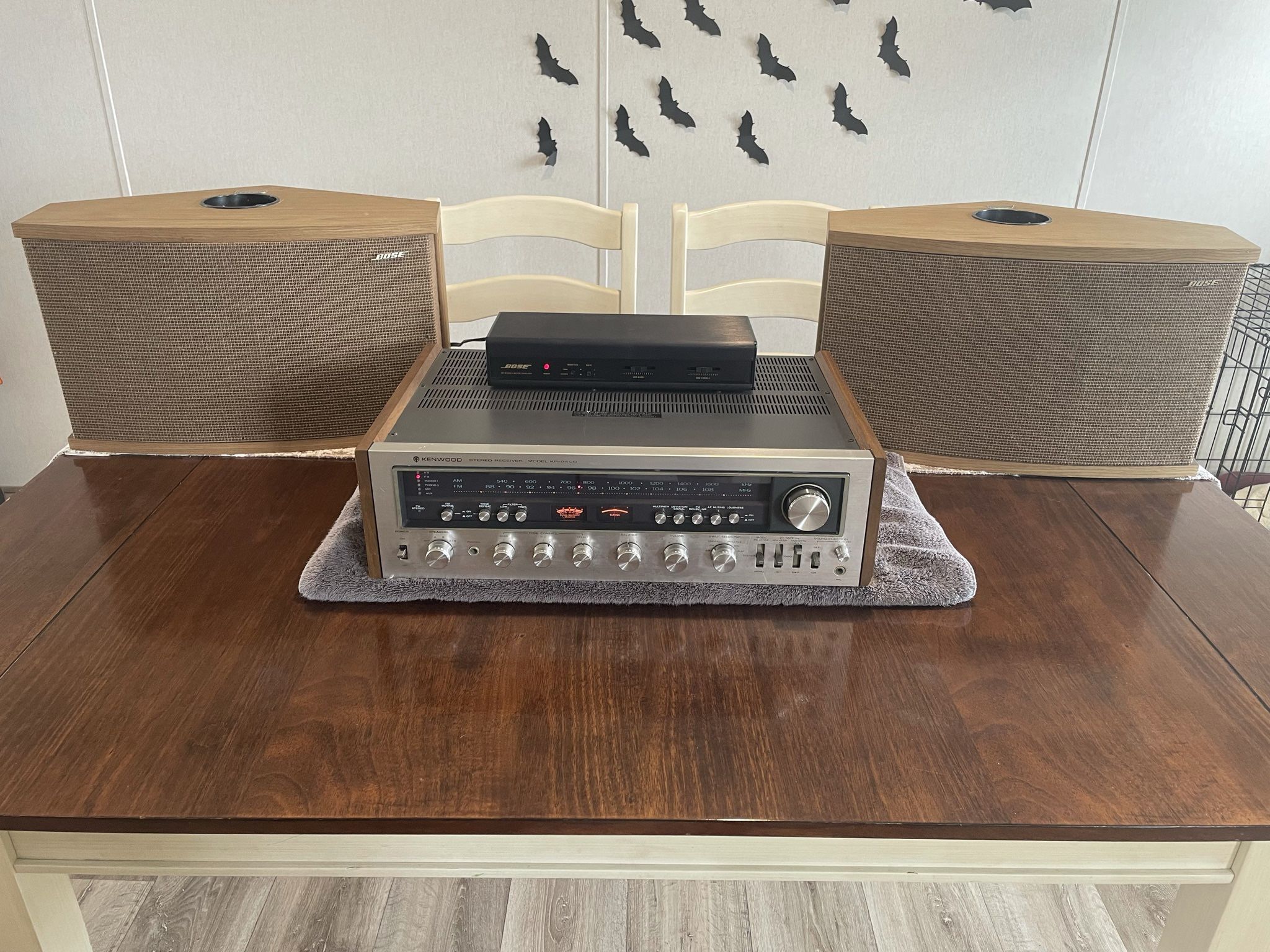 Vintage Kenwood KR-9400 AM/FM Stereo Receiver Amplifier