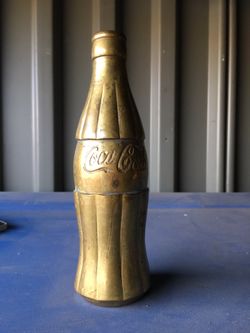 Brass Coca Cola Bottle